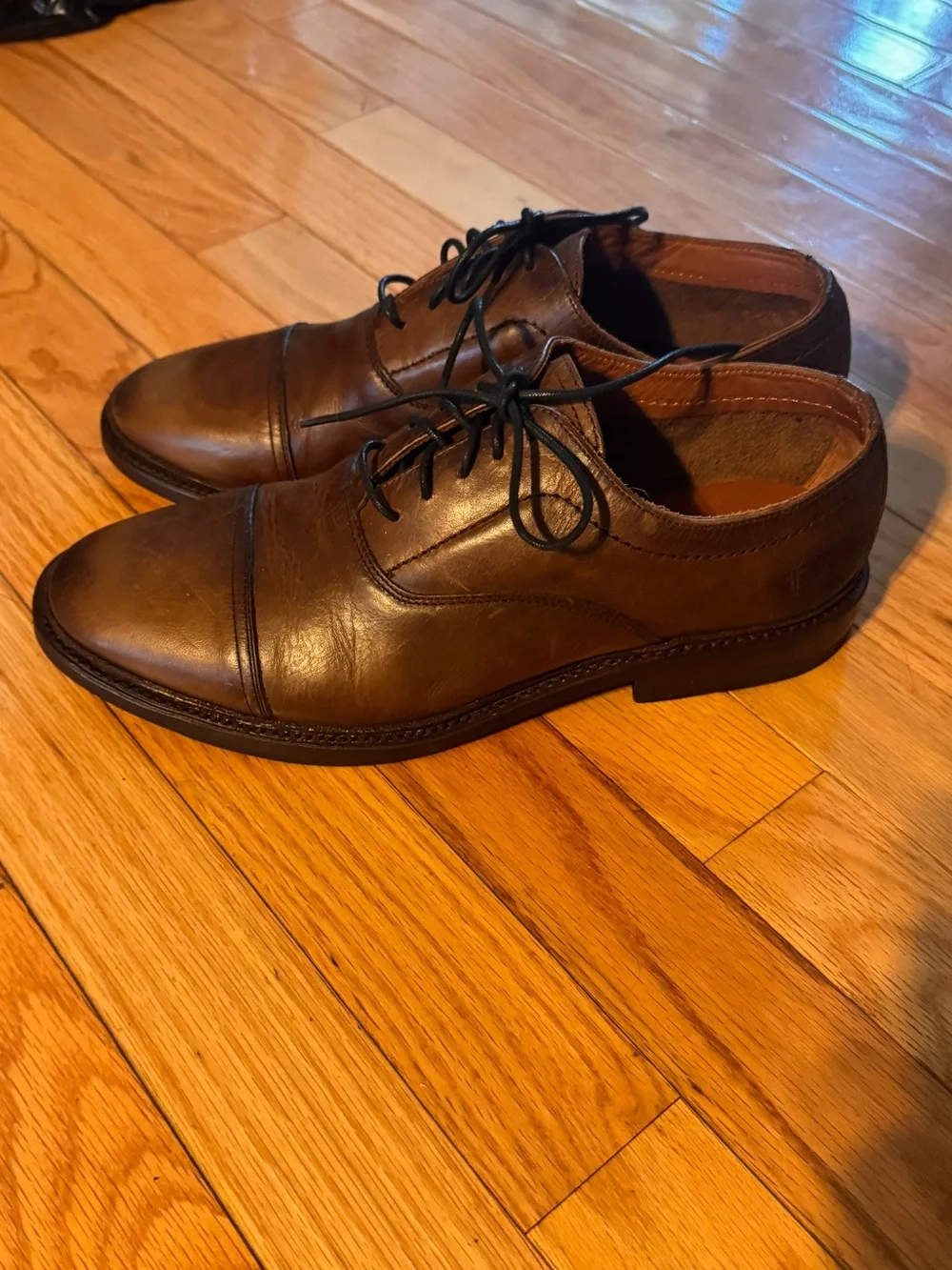 Frye oxford antique brown NWT 7.5